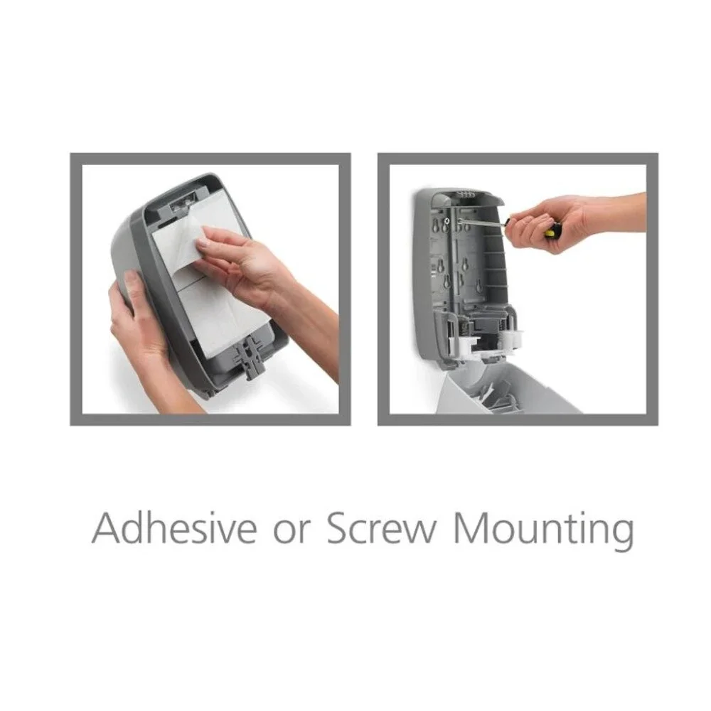 Soap Foam Handwash Dispenser Dove Gray Wall Mount